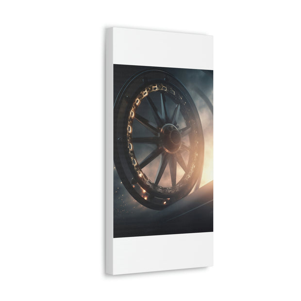 Wheel in sky Canvas Gallery Wraps