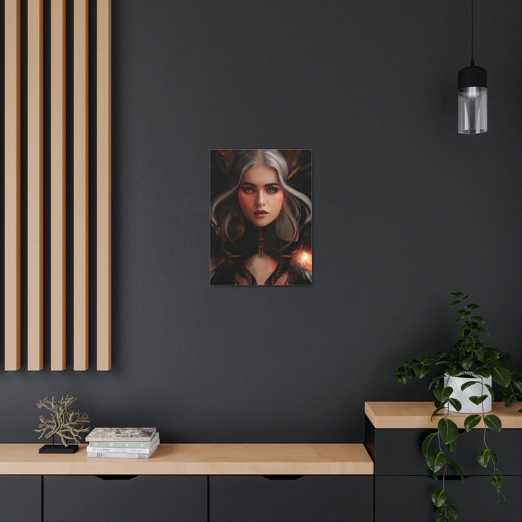 Crimson Angel Canvas Gallery Wraps