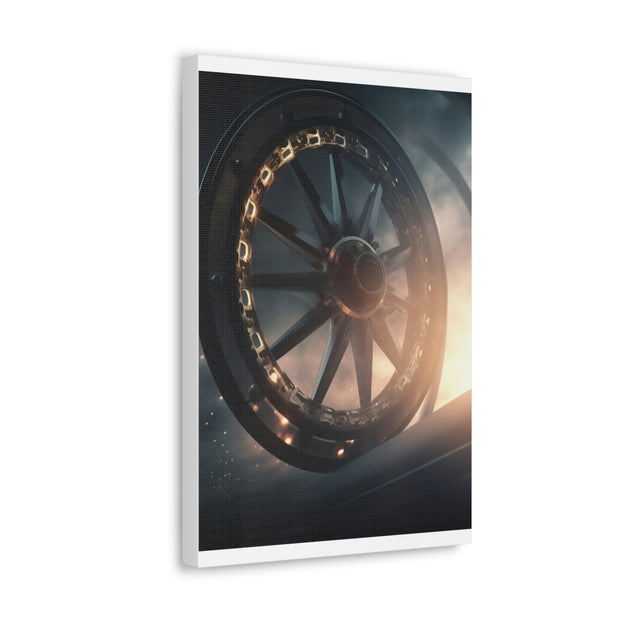 Wheel in sky Canvas Gallery Wraps