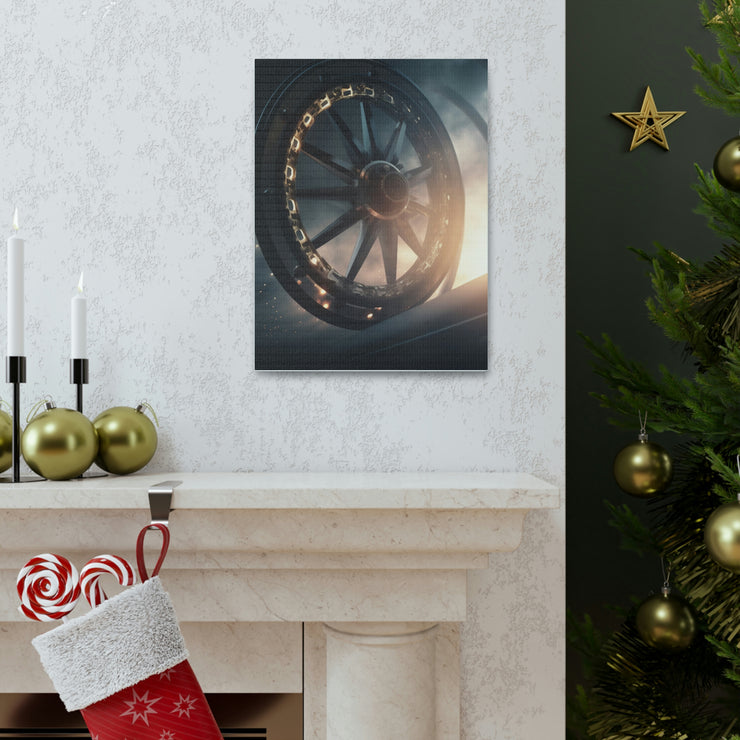 Wheel in sky Canvas Gallery Wraps