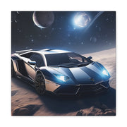 Lamborghini in Space Canvas Gallery Wraps