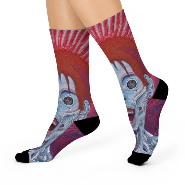 DMT inspired Cushioned Crew Socks