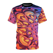 psychedelic Unisex Cut & Sew Tee (AOP)