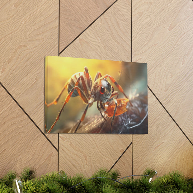 Ant in close up Canvas Gallery Wraps