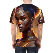 Afrofuturistic Princess Unisex Cut & Sew Tee (AOP)