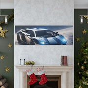 Lamborghini in Space Canvas Gallery Wraps