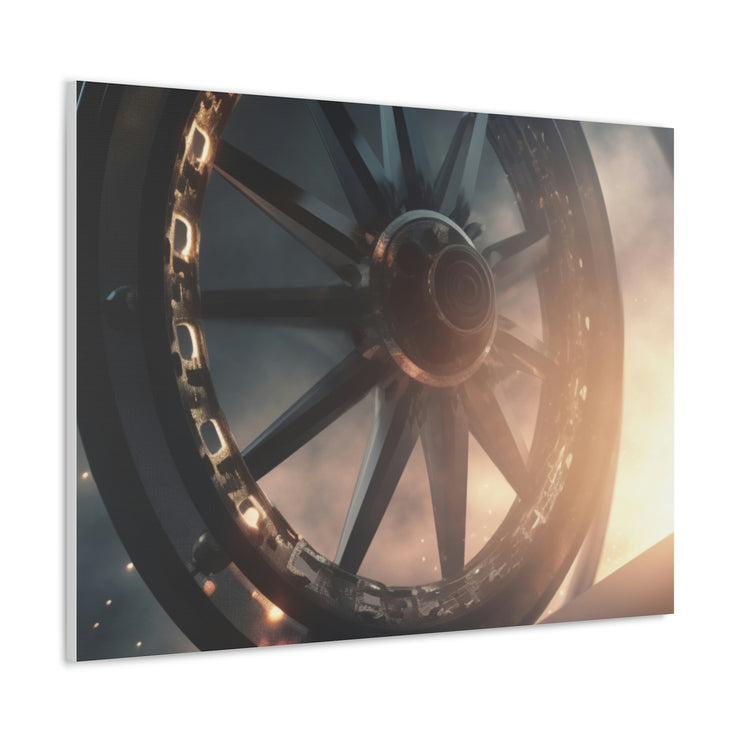 Wheel in sky Canvas Gallery Wraps